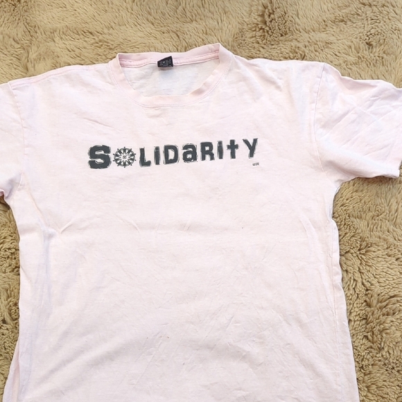Canadian Union Apparel Tops - Solidarity Teacher's Union Tee Shirt
